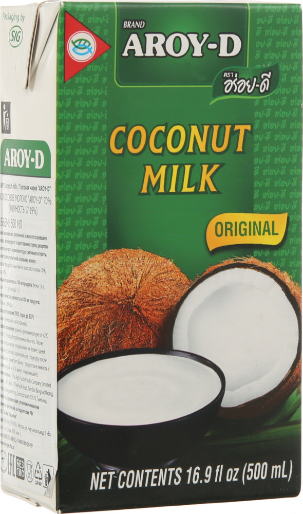Молоко кокосовое | Aroy-D