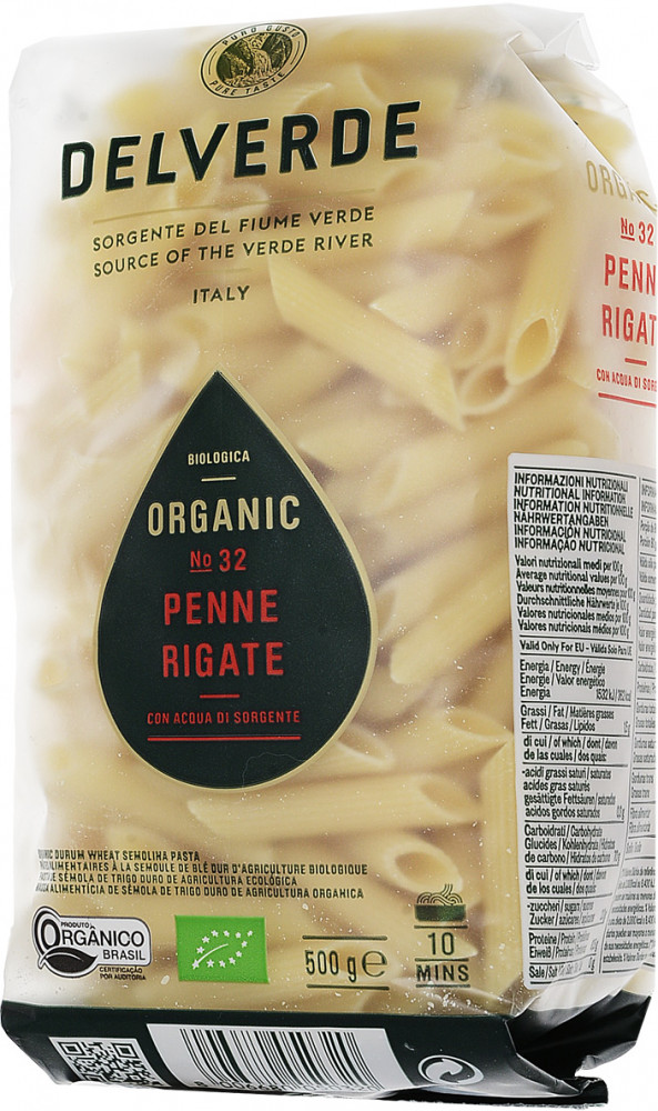 Макароны «Пенне Ригате Биолоджика» | Биолоджика | Delverde
