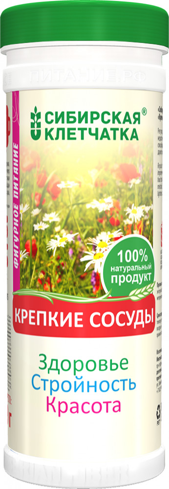 Клетчатка «Крепкие сосуды» | Сибирская клетчатка