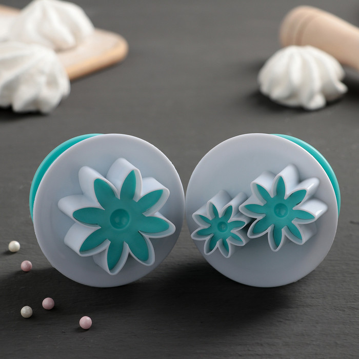 Набор плунжеров кондитерских «Цветы» | Плунжеры кондитерские