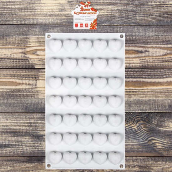 Форма для выпечки «Сердца»