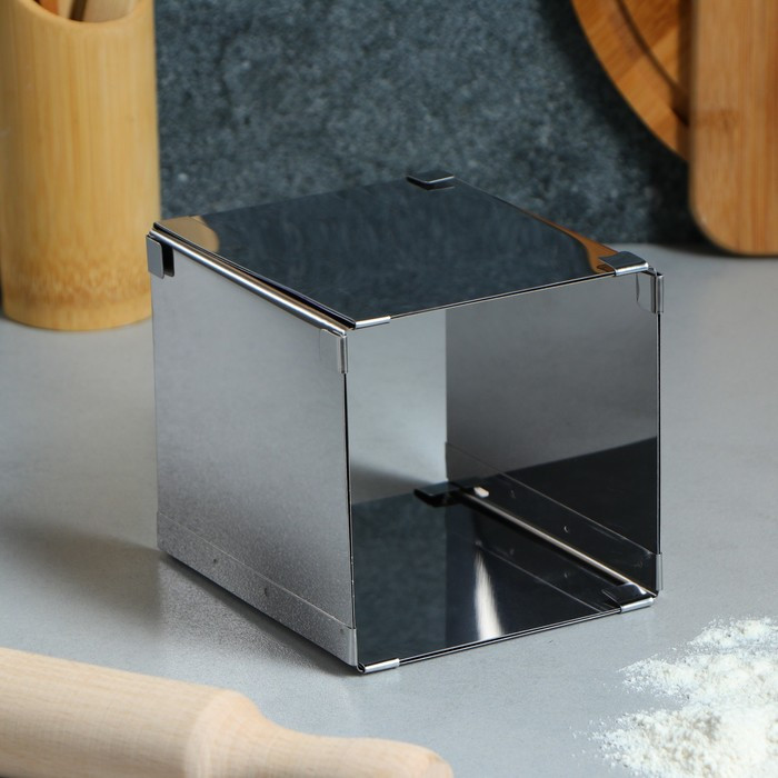 Форма для выпечки с регулировкой размера «Квадратная» | Tas-Prom