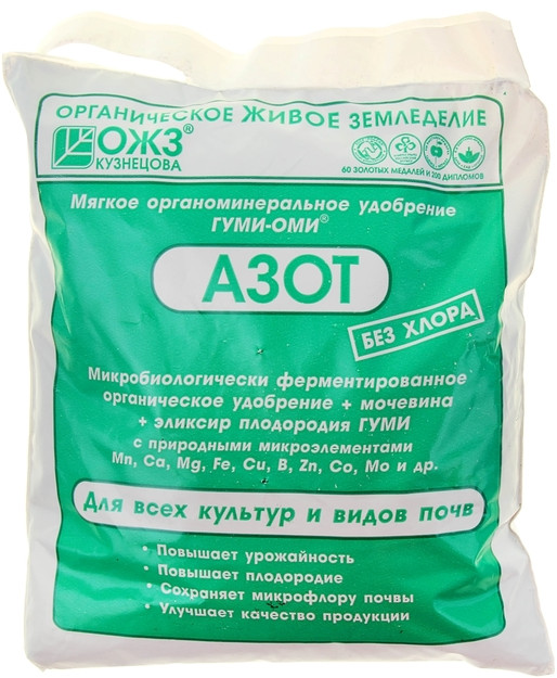 Удобрение «Гуми-оми-азот мочевина» | ОЖЗ Кузнецова