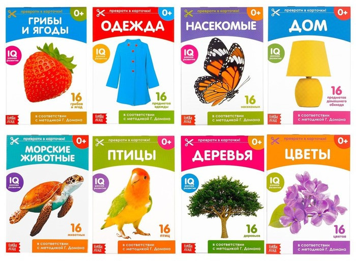 Карточки Домана. Окружающий мир