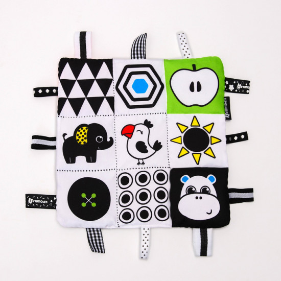 Платочек-шуршалка «Мои первые цвета»