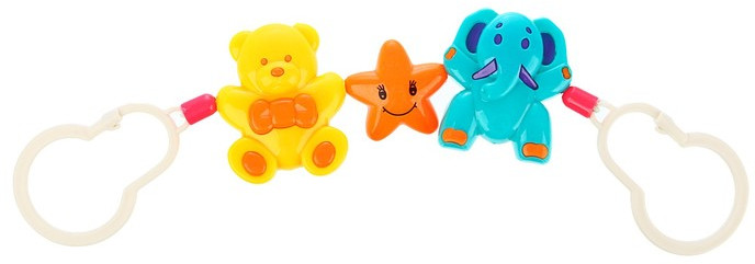 Растяжка «Мишка, звезда, слоник» | Крошка Я