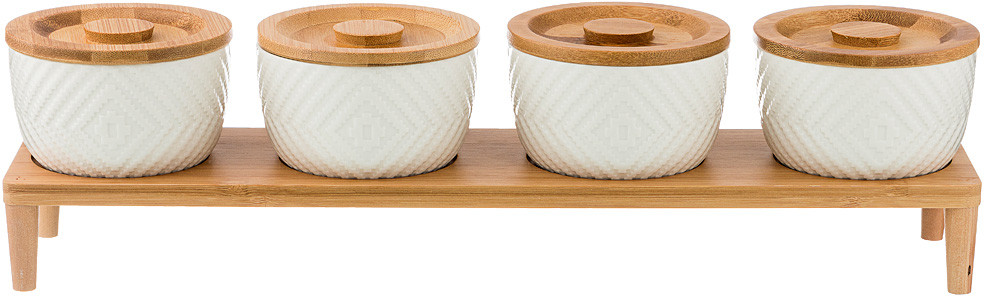 Набор банок для сыпучих продуктов «Native» | Native | Lefard