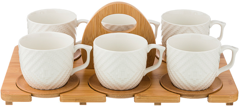 Набор чайный на 6 персон на подставке «Native» | Native | Lefard
