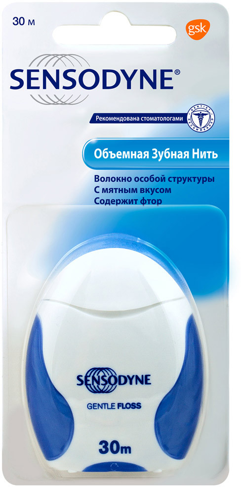 Зубная нить объемная | Sensodyne