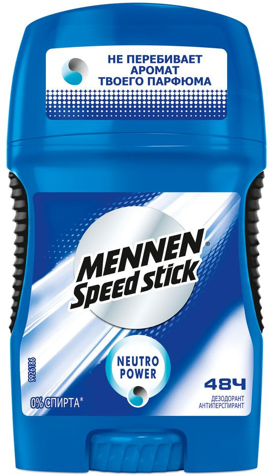 Дезодорант-антиперспирант в карандаше мужской «Neutro Power» | Mennen Speed Stick