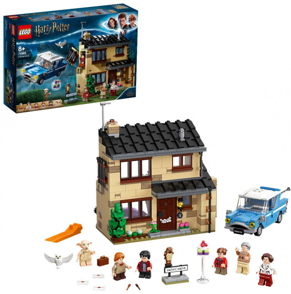 Конструктор Harry Potter 75968 Тисовая улица, дом 4. Privet Drive | LEGO Harry Potter | LEGO (ЛЕГО)