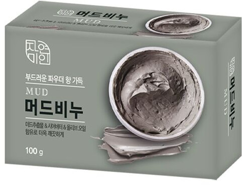 Мыло массажное с экстрактом масла ши и целебными грязями | Mukunghwa