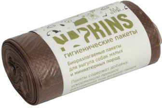 Пакеты биоразлагаемые для выгула собак | Napkins