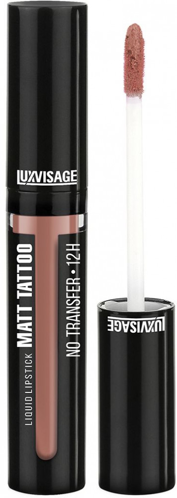 Помада для губ жидкая «Matt Tattoo No Transfer 12H», тон 103 Caramel Nude | LuxVisage