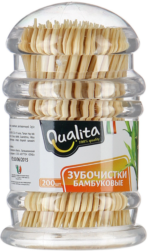 Зубочистки бамбуковые | Qualita