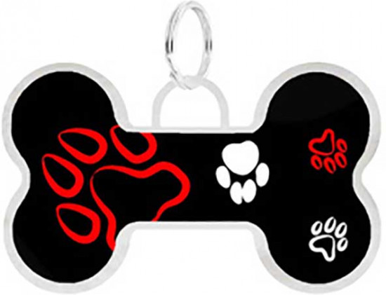 Адресник «Красная лапка»