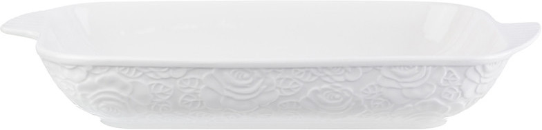 Блюдо-шубница «Белые розы» | Elan Gallery