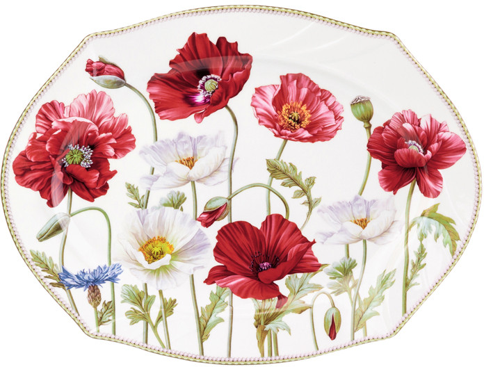 Блюдо сервировочное «Маки» | Маки | Elan Gallery