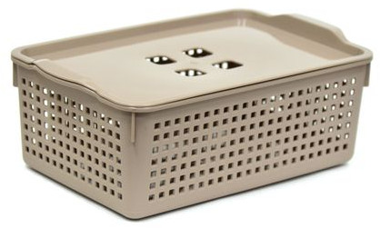 Корзинка с крышкой | Лофт | Violet