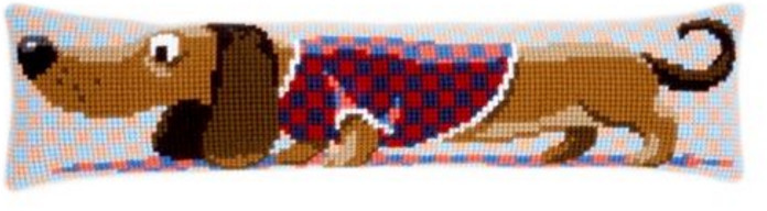 Набор для вышивания «Такса в жилете» | Vervaco