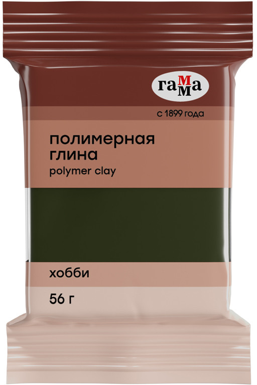 Глина полимерная «Хобби», оливковый | Хобби | Гамма