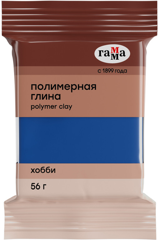 Глина полимерная «Хобби», синий | Хобби | Гамма