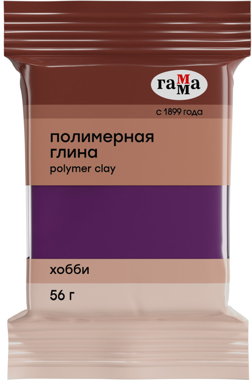Глина полимерная «Хобби», сиреневый | Хобби | Гамма