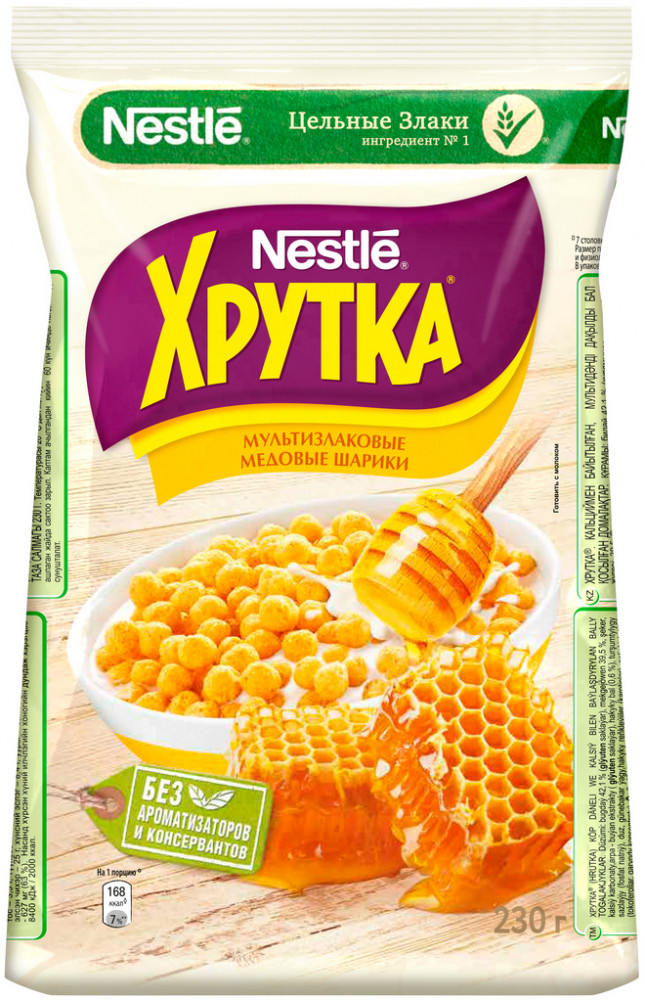 Готовый завтрак «Медовые шарики» | Хрутка