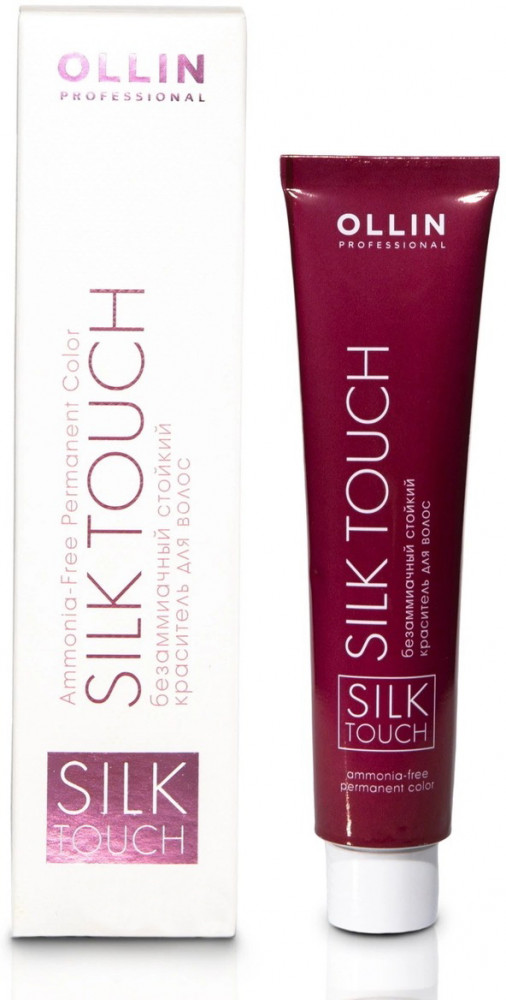 Крем-краска для волос безаммиачная с маслом виноградной косточки, оттенок 9/3 блондин золотистый | Silk Touch | Ollin Professional