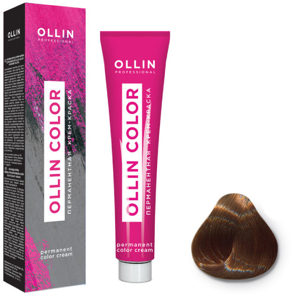 Крем-краска для волос перманентная, оттенок 8/3 Светло-русый золотистый | Ollin Color | Ollin Professional