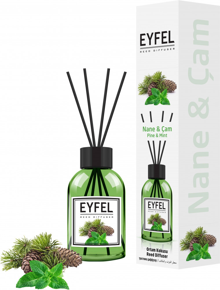 Аромадиффузор ароматический «Сосна и мята» | Eyfel
