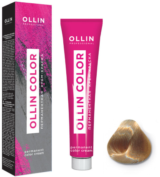 Крем-краска для волос перманентная, оттенок 10/3 Светлый блондин золотистый | Ollin Color | Ollin Professional