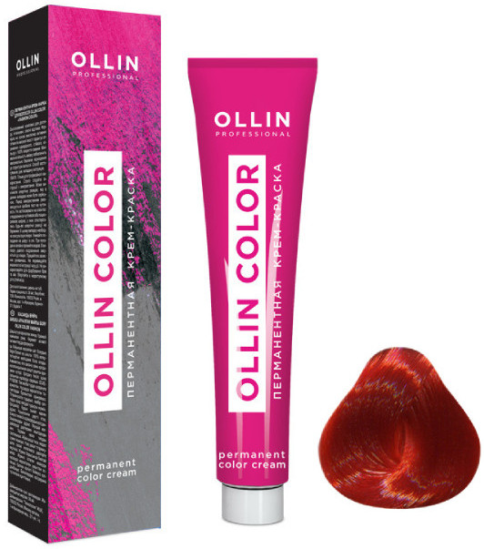 Крем-краска для волос перманентная, оттенок 0/66 Корректор красный | Ollin Color | Ollin Professional