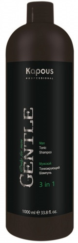 Шампунь для волос тонизирующий мужской | Gentlemen | Kapous Professional