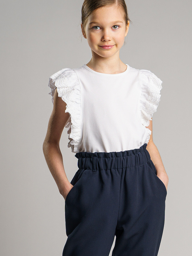 Блузка для девочек | School | PlayToday