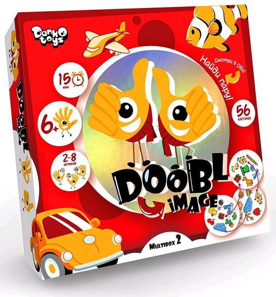 Игра настольная «Doodl image. Multibox 2» | Danko Toys