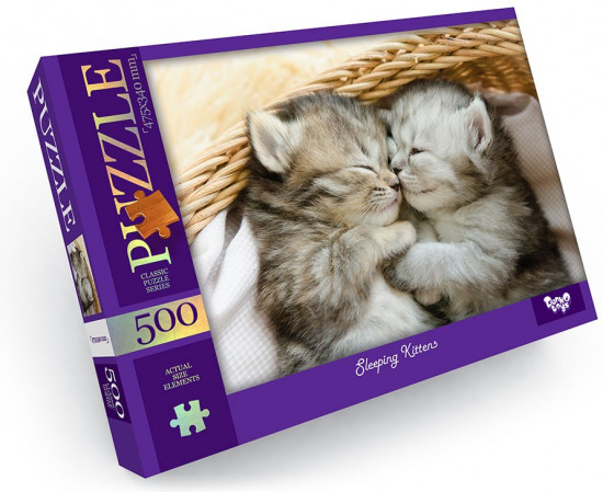 Пазл «Sleeping Kittens»