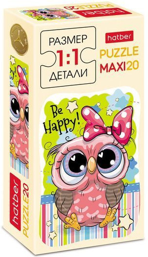 Пазлы «Мультяшки» | MAXI | Hatber