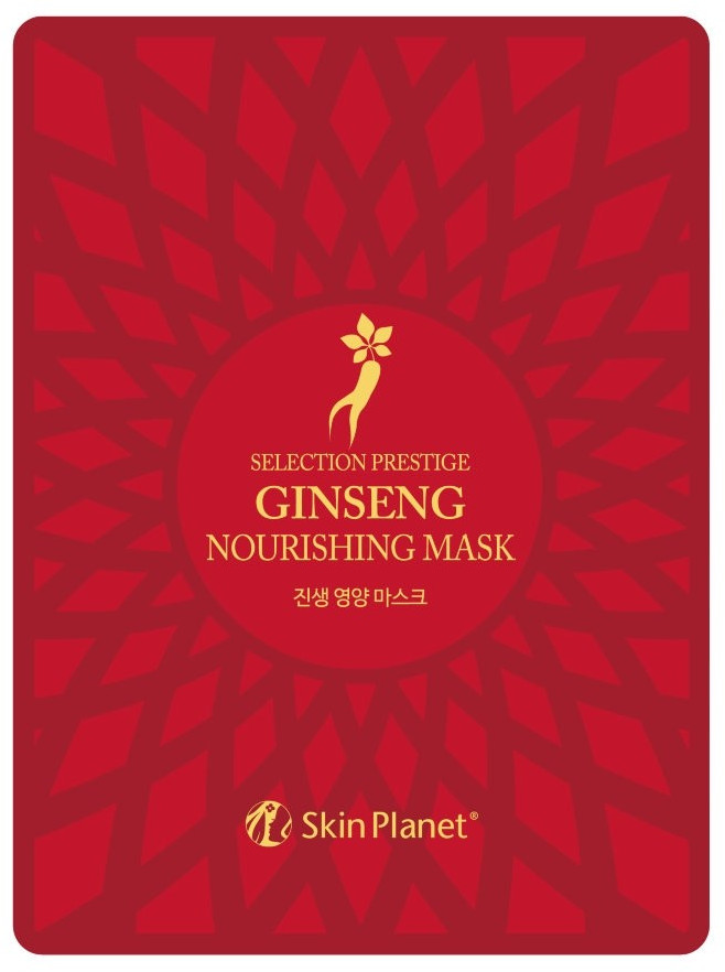 Маска для лица тканевая питательная с экстрактом женьшеня | Mijin