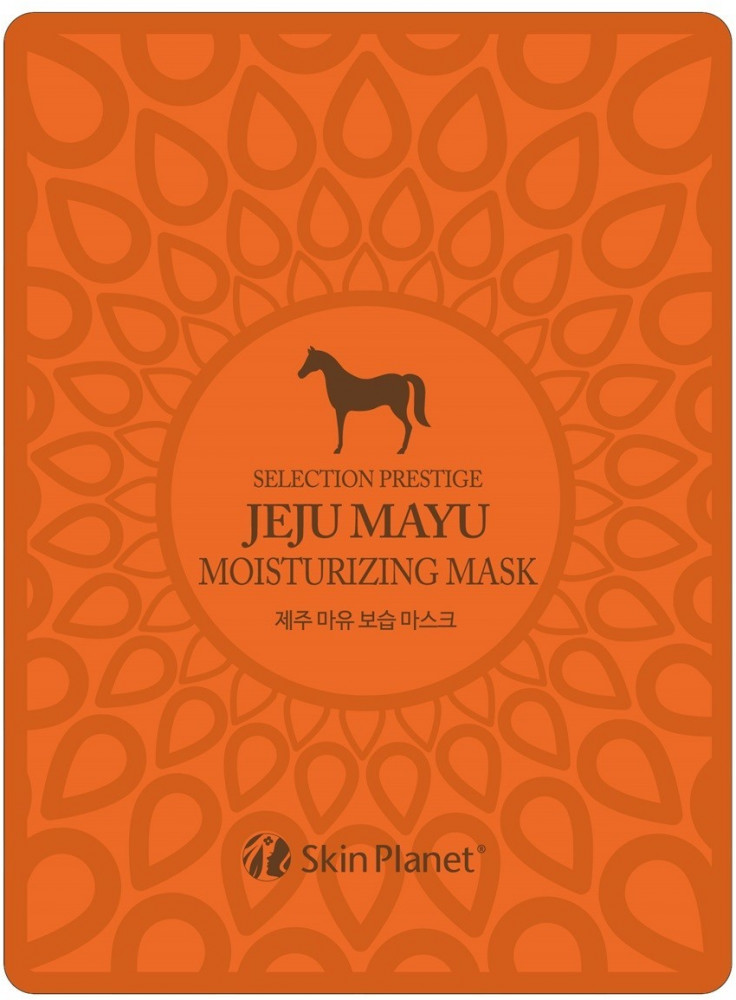 Маска для лица тканевая увлажняющая с экстрактом лошадиного жира | Mijin