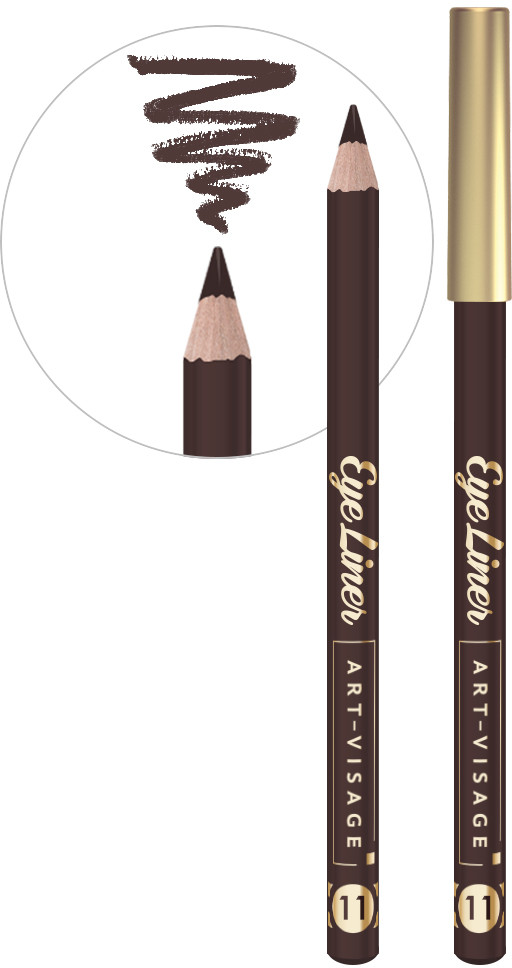 Карандаш для глаз, оттенок 11 Коричневый | Art-Visage
