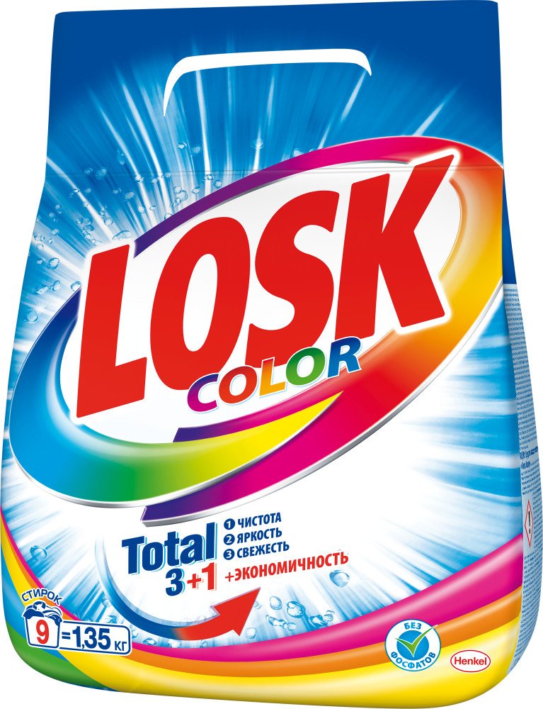 Порошок стиральный «Color» | Active-Zyme | Losk