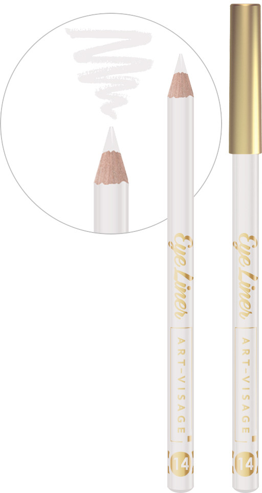 Карандаш для глаз, оттенок 14 Белый | Art-Visage