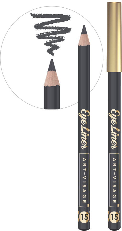 Карандаш для глаз, оттенок 15 Графит | Art-Visage