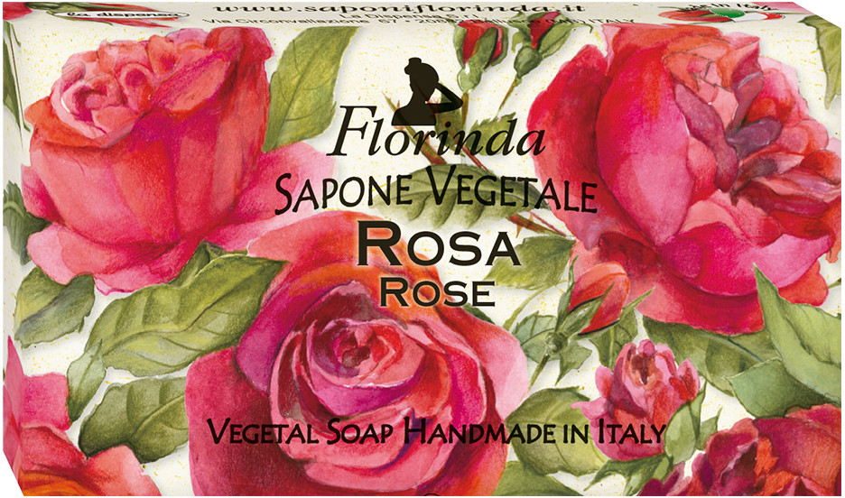 Мыло натуральное ручной работы «Роза» | Магия цветов | Florinda