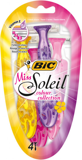 Набор бритв «Miss Soleil colour»