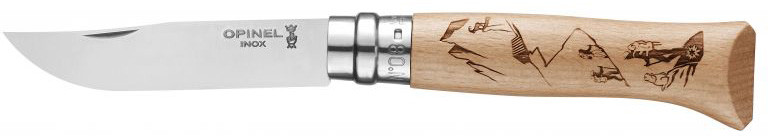 Нож складной «Alpine adventures» | Natural | Opinel