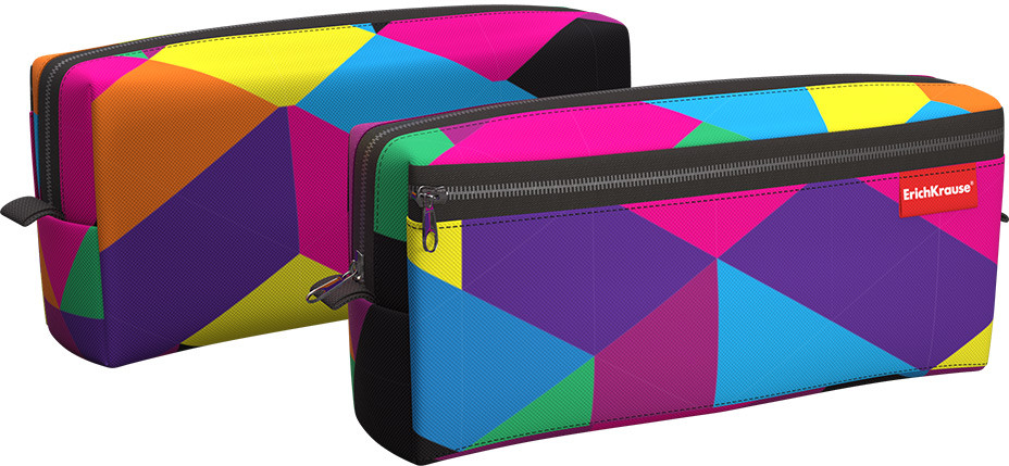 Пенал квадро | Disco Style | Erich Krause