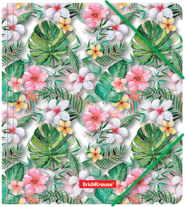 Папка на резинках «Tropical Flamingo» | Erich Krause