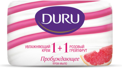 Мыло туалетное пробуждающее | 1+1 | Duru